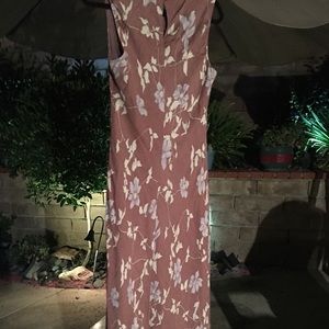 Brooks Brothers Long Dress with Scarf